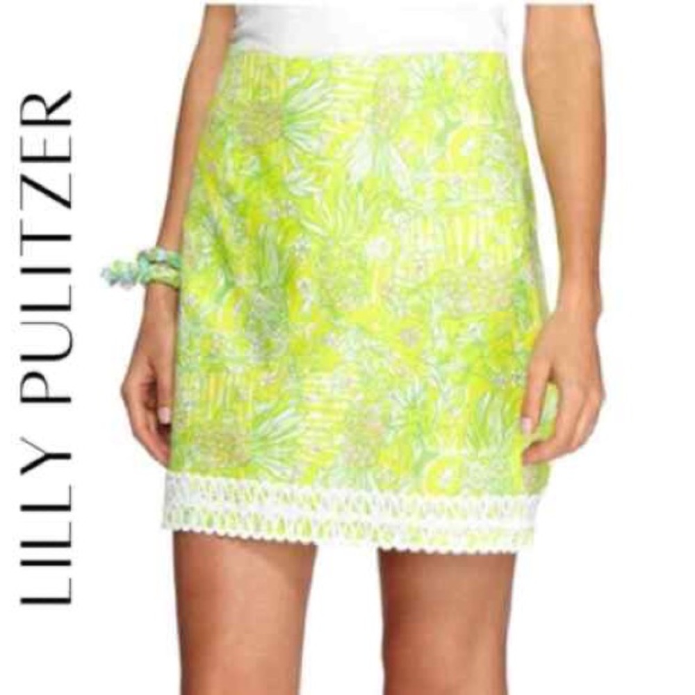 Lillly Pulitzer jungle skirt size 4 vintage style